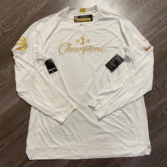 Toronto Raptors Championship Nike Dri-Fit LongSleeve Shirt CQ4286-100